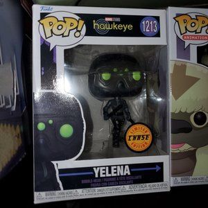 Funko Pop Marvel Hawkeye Yelena #1213 Chase (Hot Topic Exclusive) New in Box